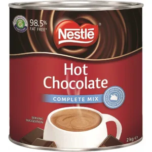 NESTLE Hot Chocolate Complete Mix Drinking Chocolate, 2 Kg