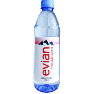 Evian natural mineral water 500ml