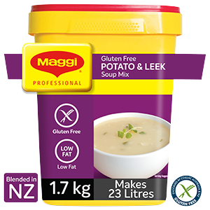 MAGGI Gluten Free Potato & Leek Soup Mix 1.7kg